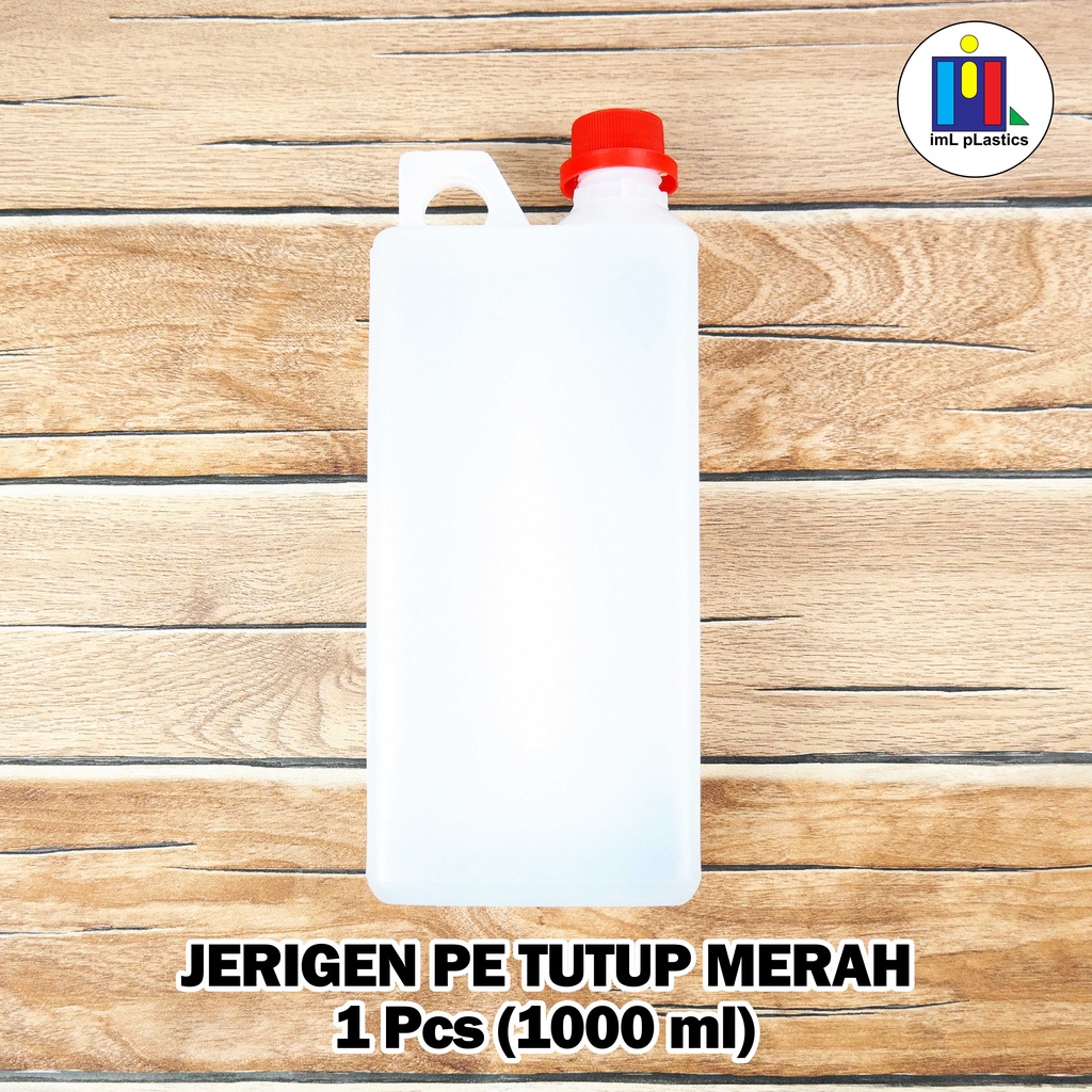 Jerigen 1 liter botol / jirigen 1000 ml  - 1 pcs