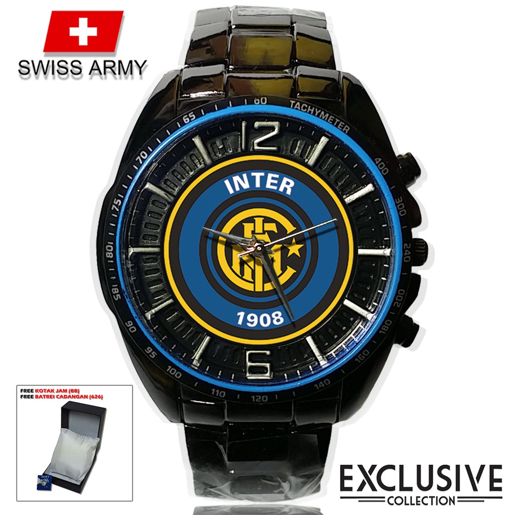 (Istimewa Bossque) Jam INTER Rantai Sport (Elegan)