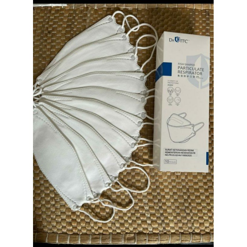 masker putih dr itc