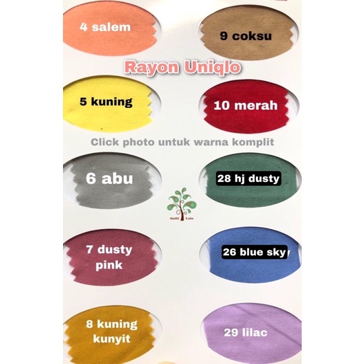 Bahan multi Kain Rayon Uniqlo mukena Meteran dan Grosir Quality Super-2