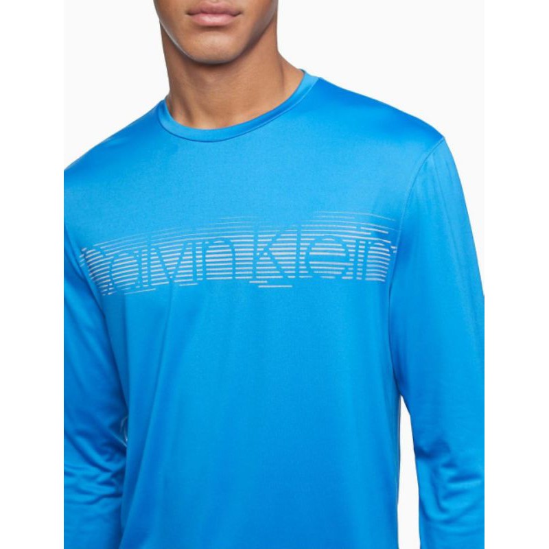 CALVIN KLEIN faded longsleeve tee