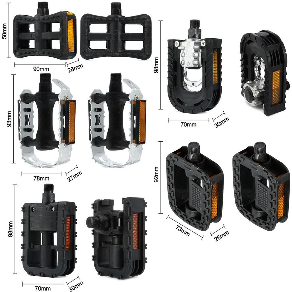 Suyo 1pasang E-bike Pedal Lipat Refitting Anti-slip Perlengkapan Bersepeda Bagian Skuter