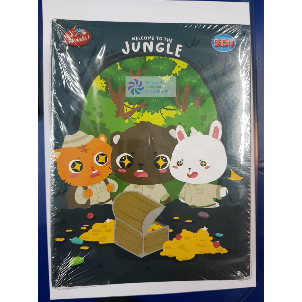 

Buku Tulis Sinar Dunia Sidu Kiky Isi 58 Lembar Kwarto Bergaris Isi 10 Buku