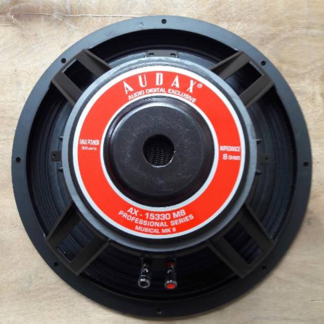 SPEAKER 15 INCH AUDAX 500WATT ORIGINAL ASLI SPEAKER 15IN 15" AUDAX