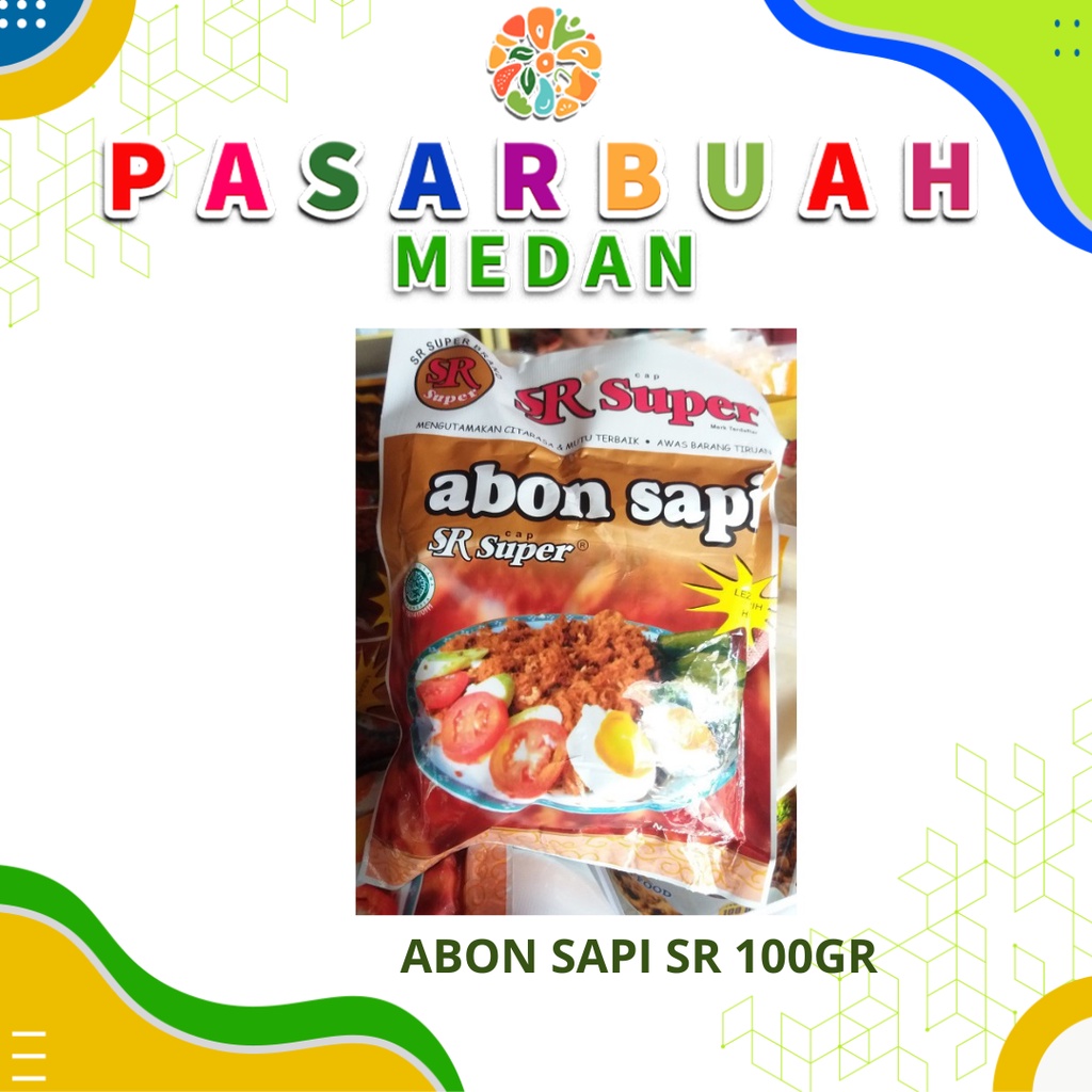 

Distributor Abon Sapi SR Super 100 Gram Pasar Buah Medan