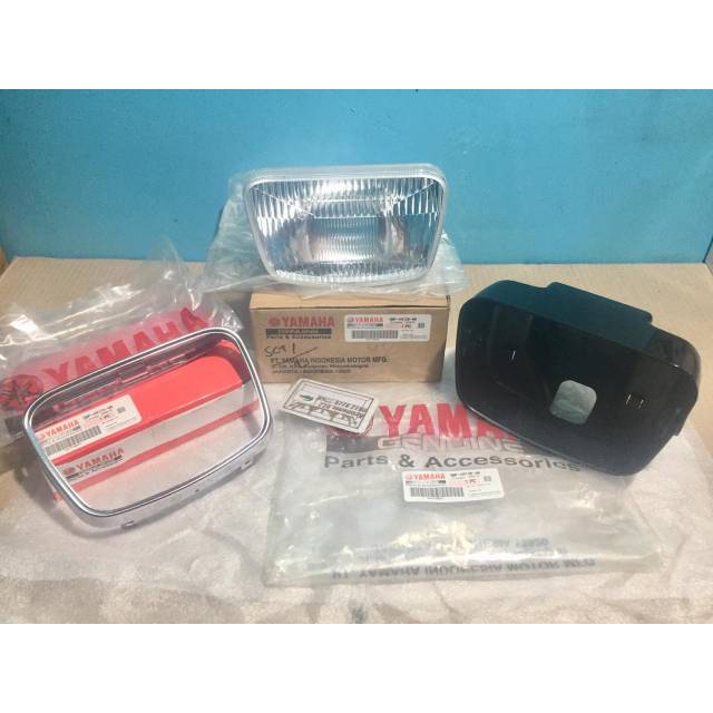 Reflektor lampu depan oval rxking rx king scorpio original