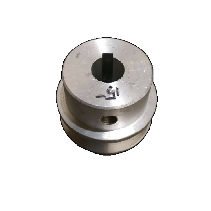 Pulley / Pully / Puli / Poly / Polly Jalur A1 Diameter 2,5&quot; Inch As 15 mm Aluminium