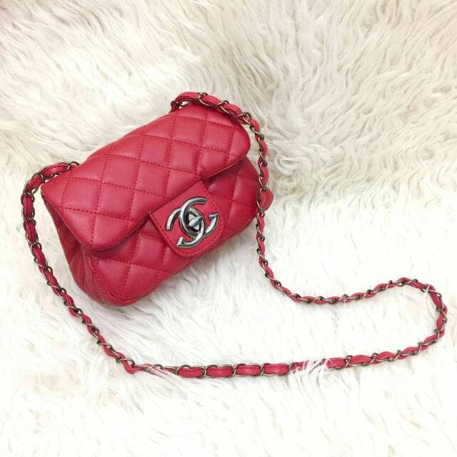 New Arrival Tas Wanita Cewek Tas Selempang Chanel Baby Tas Import Murah Berkualitas