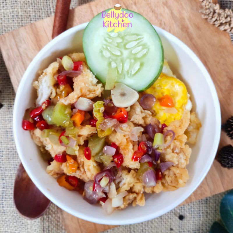 

Ricebowl Chicken Crispy Sambal Matah