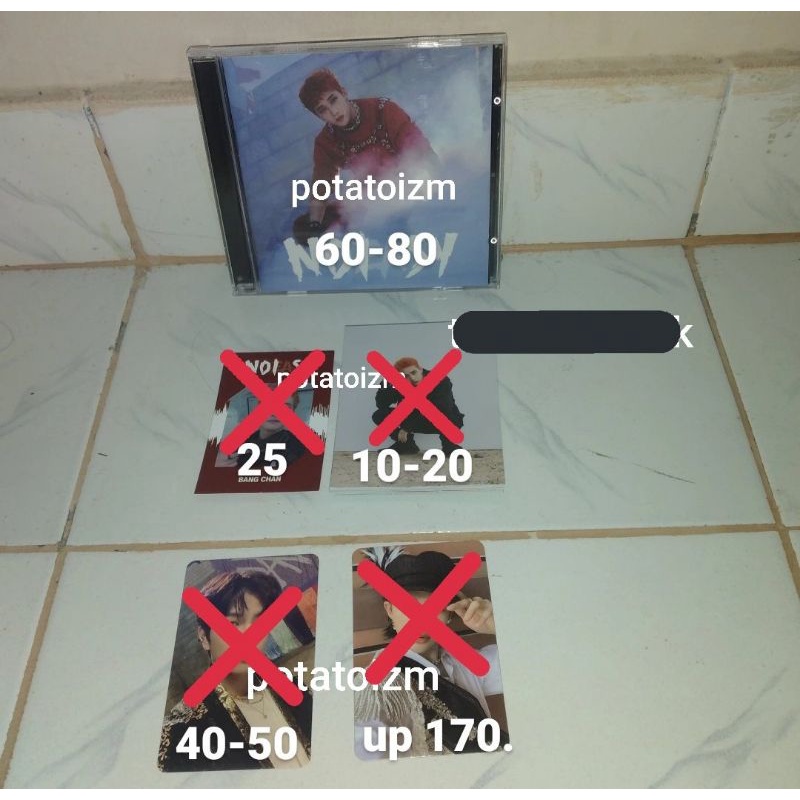 Album Jewel Case Noeasy STRAY KIDS Bang Chan ver.