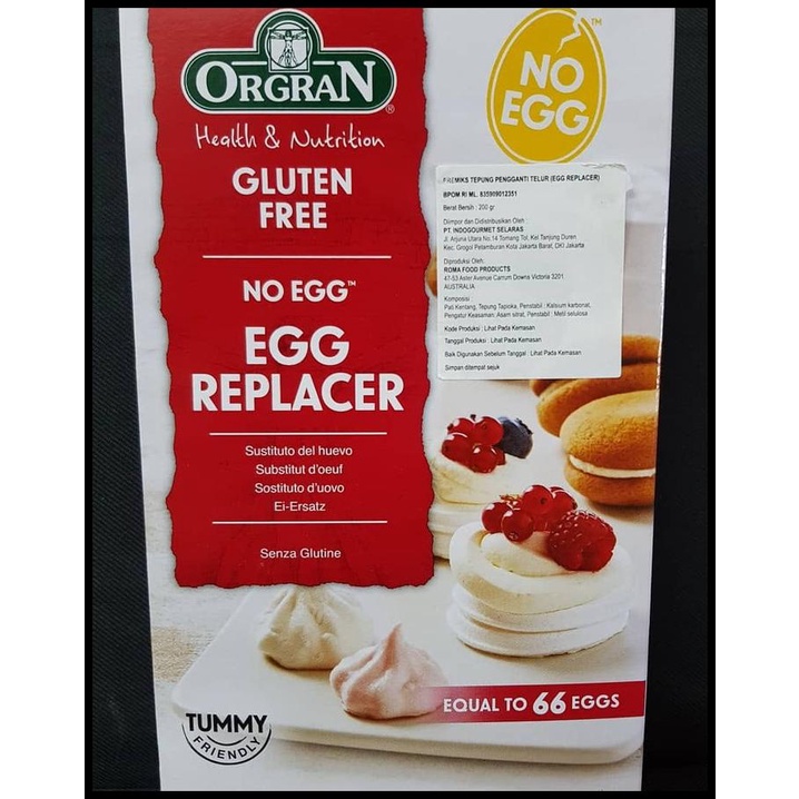 

Orgran No Egg / Egg Replacer