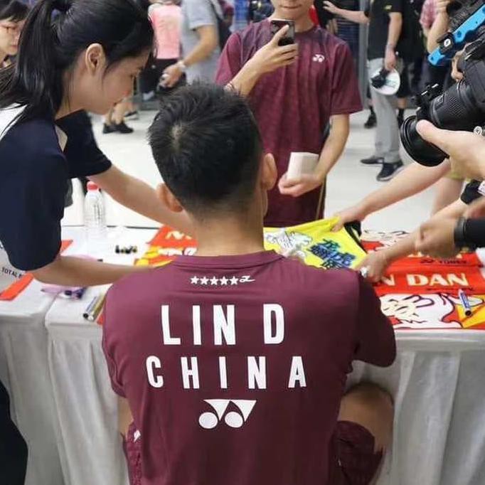 Ready StockYonex Original Jersey 16393Ex Lin Dan Fans Edition.