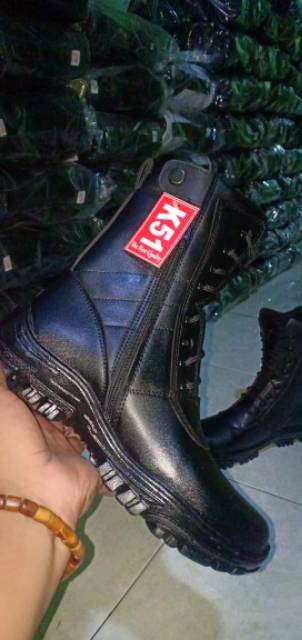 SEPATU PDL TNI POLRI SATPAM SECURITY BANSER MURAH BERKUALITAS SEPATU PDL LAPANGAN - LA01