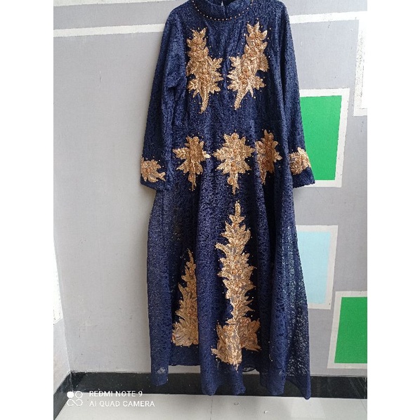 gamis brokat premium butik