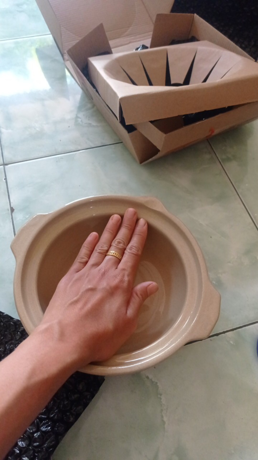 Panci Keramik Sapo Po75 (21x6cm)