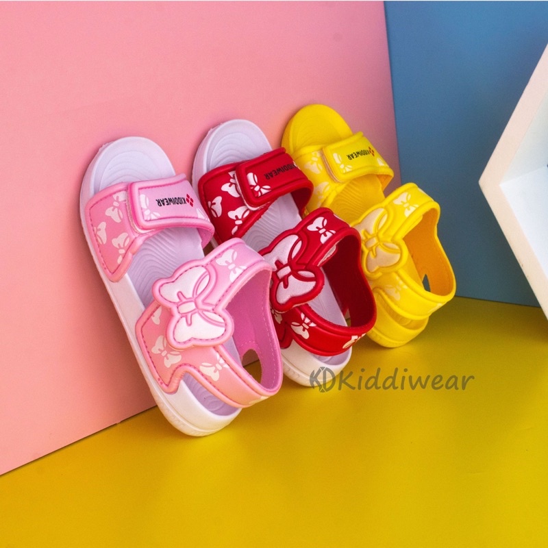 (kiddiwear) Sandal gunung anak / Sandal Ringan anak kupu kupu