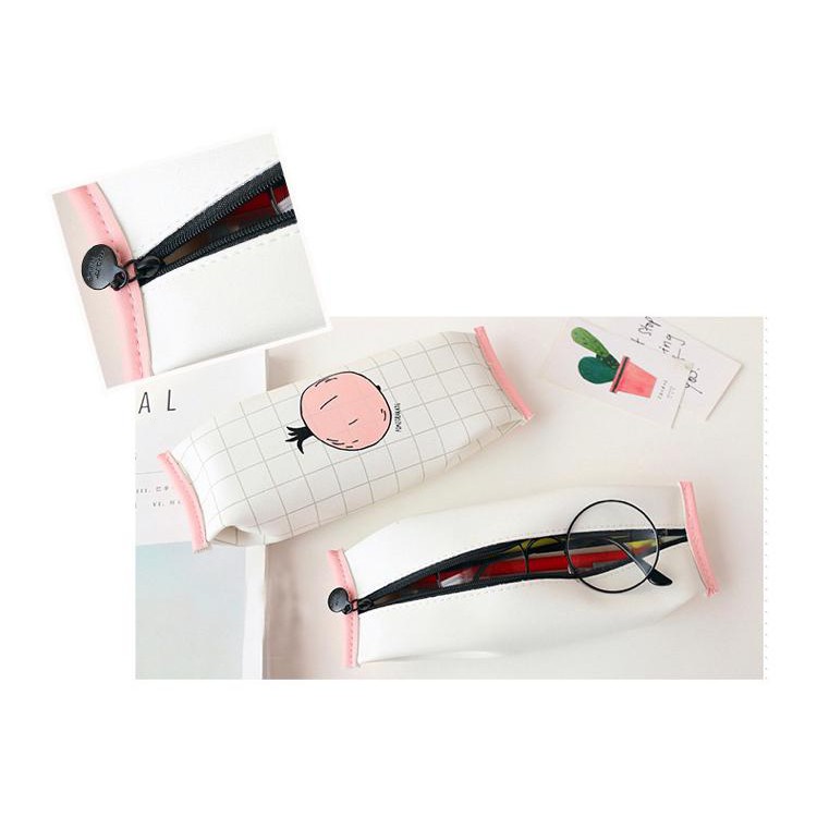 ANEKAGROSIR | TEMPAT PENSIL MILKY - TEMPAT SIMPAN PENSIL DAN PENA - TEMPAT ALAT TULIS - SUSU-7