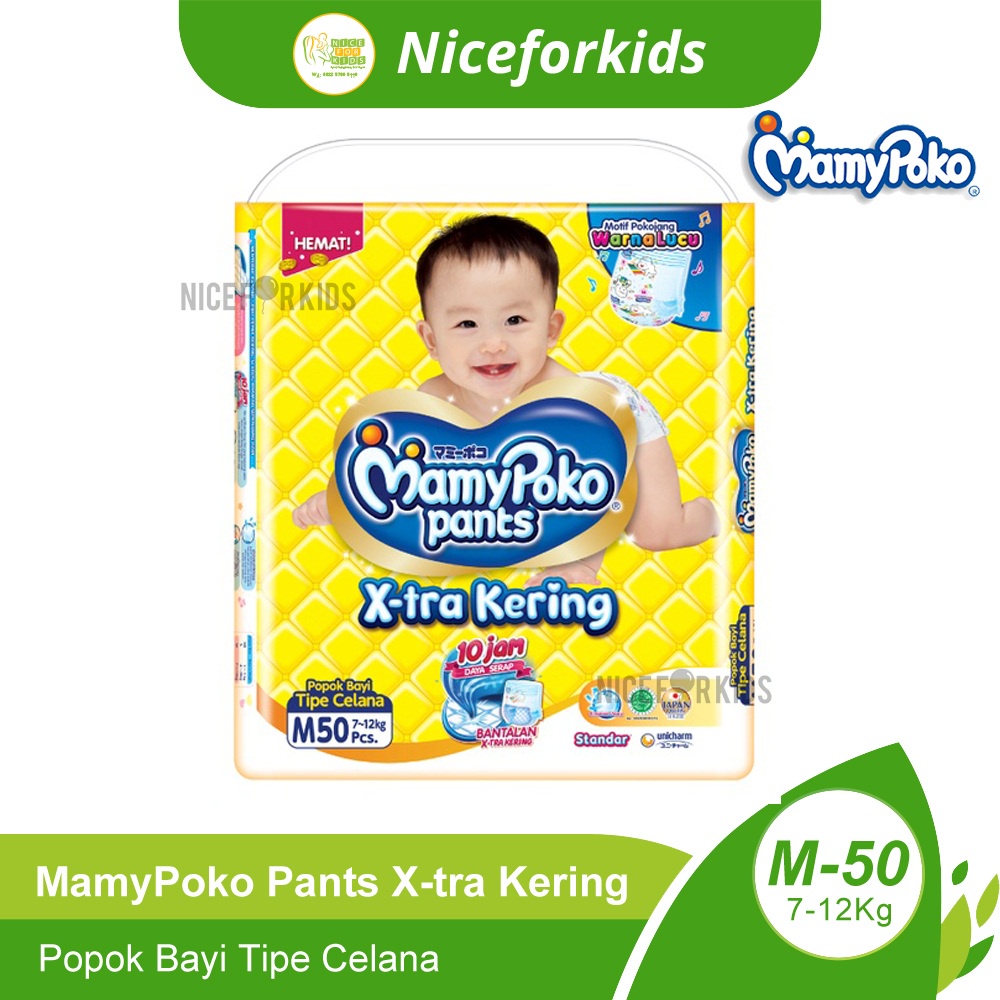 Mamypoko Pants Jumbo S58, M48, L42, XL38 x-tra kering