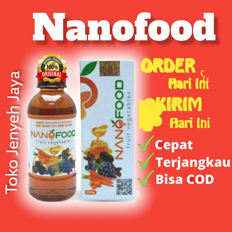 Madu Nanofood - Nano Food Madu Multivitamin Anak &amp; Dewasa Daha Tahan Tubuh Keluarga