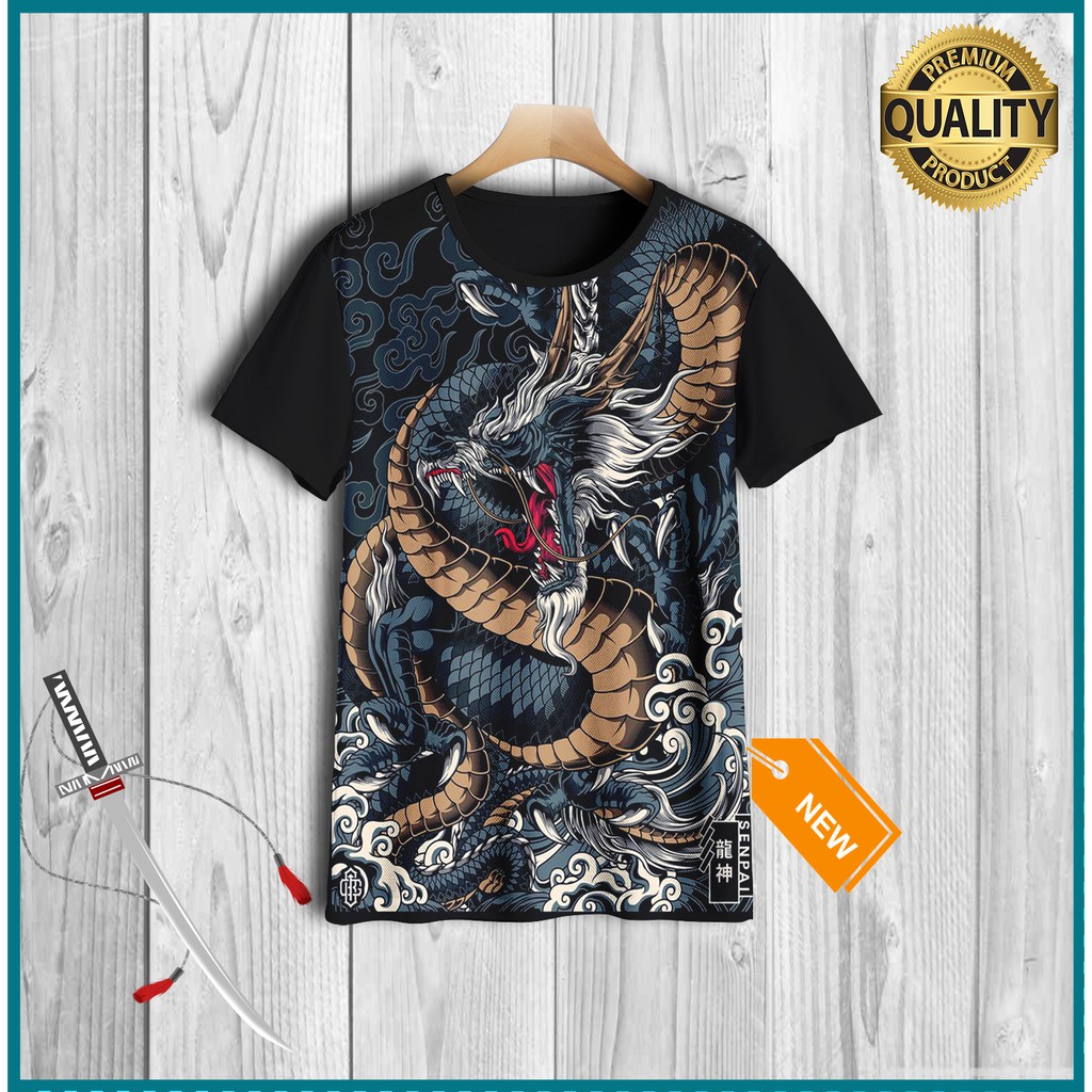 Kaos Anak Naga Jepang