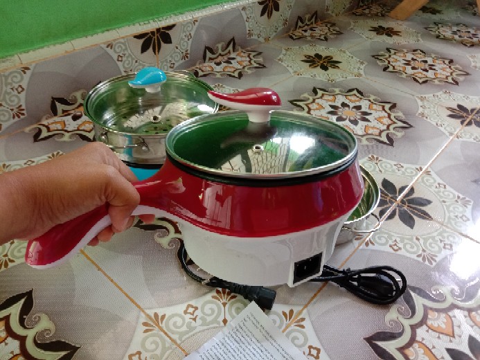 Osm - H797 Panci Elektrik Multifungsi / Panci Listrik / Panci Kukus Stainless / Electric Pan