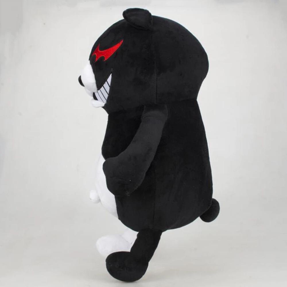 Needway   Dangan Ronpa Super Danganronpa Boneka Mainan Boneka Binatang Boneka Beruang Hitam &amp; Putih Lembut