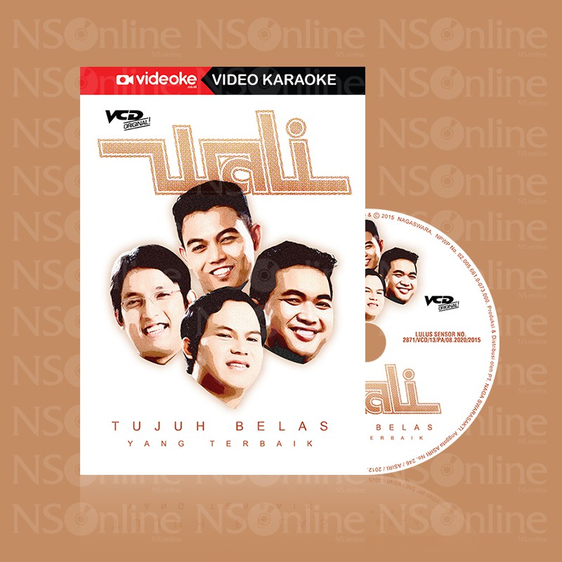 VCD - Karaoke Original - Wali Tujuh Belas Yang Terbaik