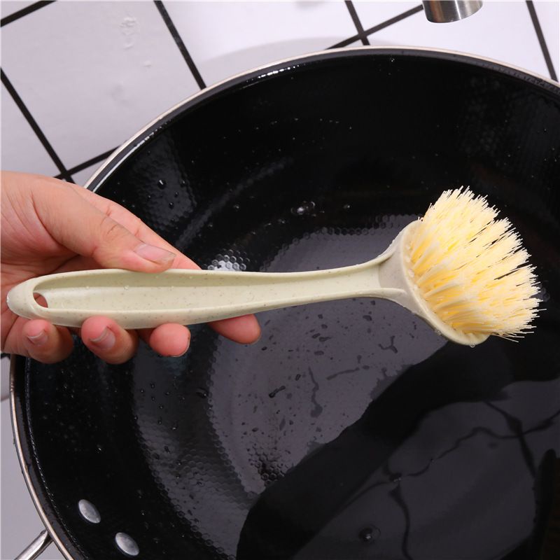 (BOW) Sikat Kuali Panci Sikat Wastafel Dapur Serbaguna Kitchen Brush