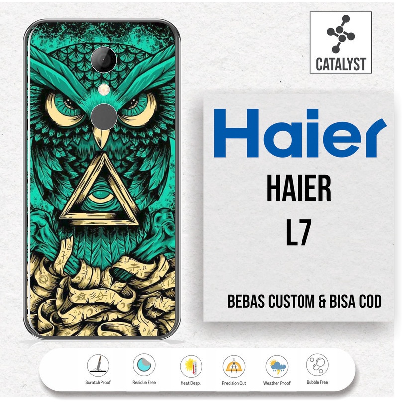(Buy 1 Get 2) Garskin Skin HAIER L7 - KODE -QKES Bisa Custom - Sticker Case