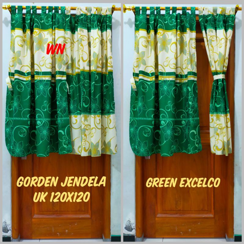 Waty grosir Gorden Jendela Pendek Gorden Jendela Kamar Gorden Kecil