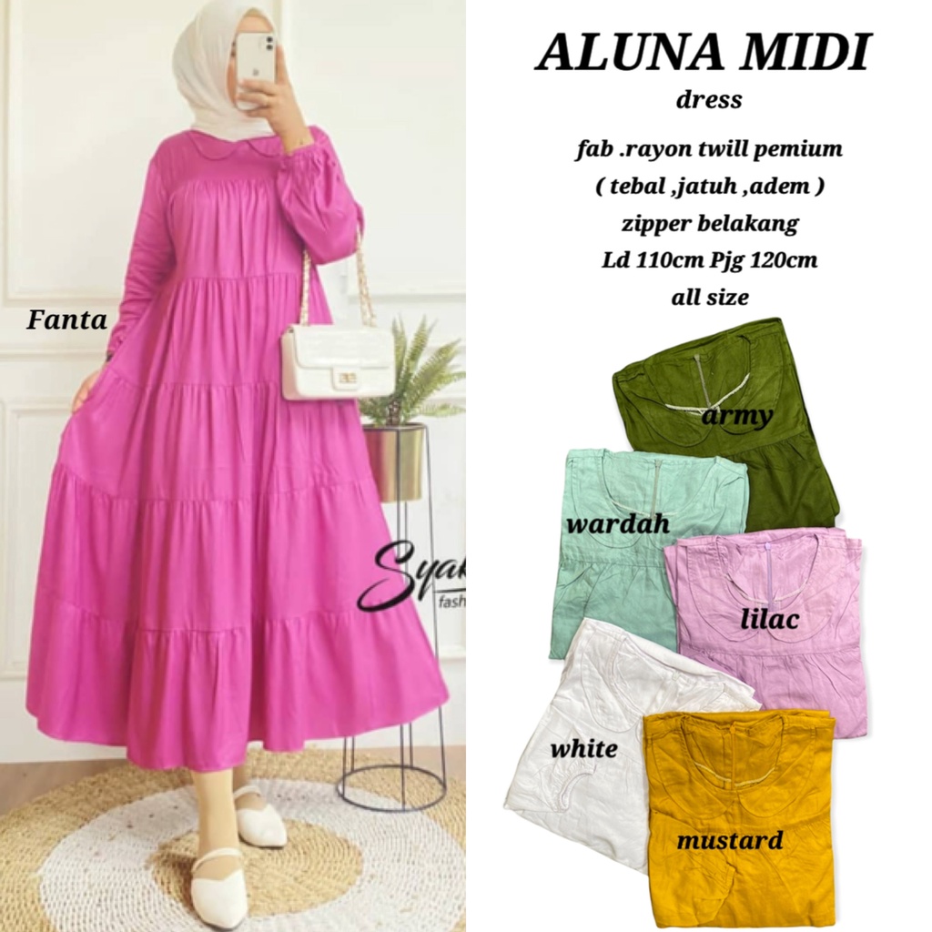 Aluna midi dress