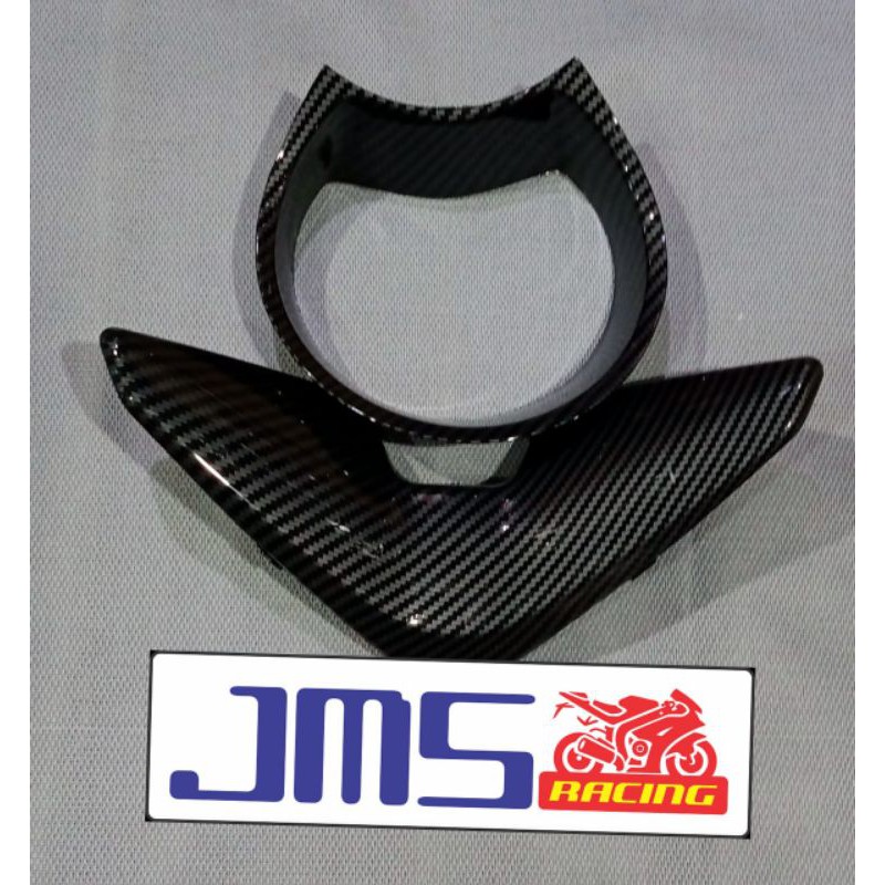 Cover tutup stang dan speedo carbon  yamaha nmax 155 zoro