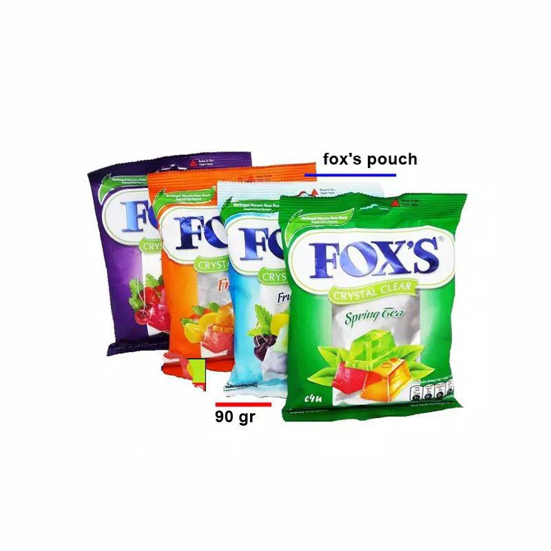 permen foxs bags 90 gram