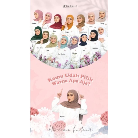 [TERLARIS] PASHMINA INSTAN INNER SHIZUKA BY KUKASIH HIJAB