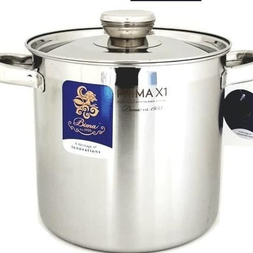 Bima Stockpot 24 cm Prima X1 / Panci Tinggi Stainless Stock Pot