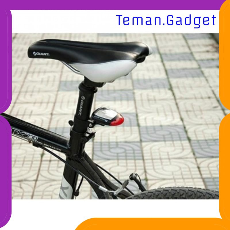 TG-IB359 SOLAR BICYLE TAILLIGHT WARNING LIGHT / LAMPU RAMBU SEPEDA - 909