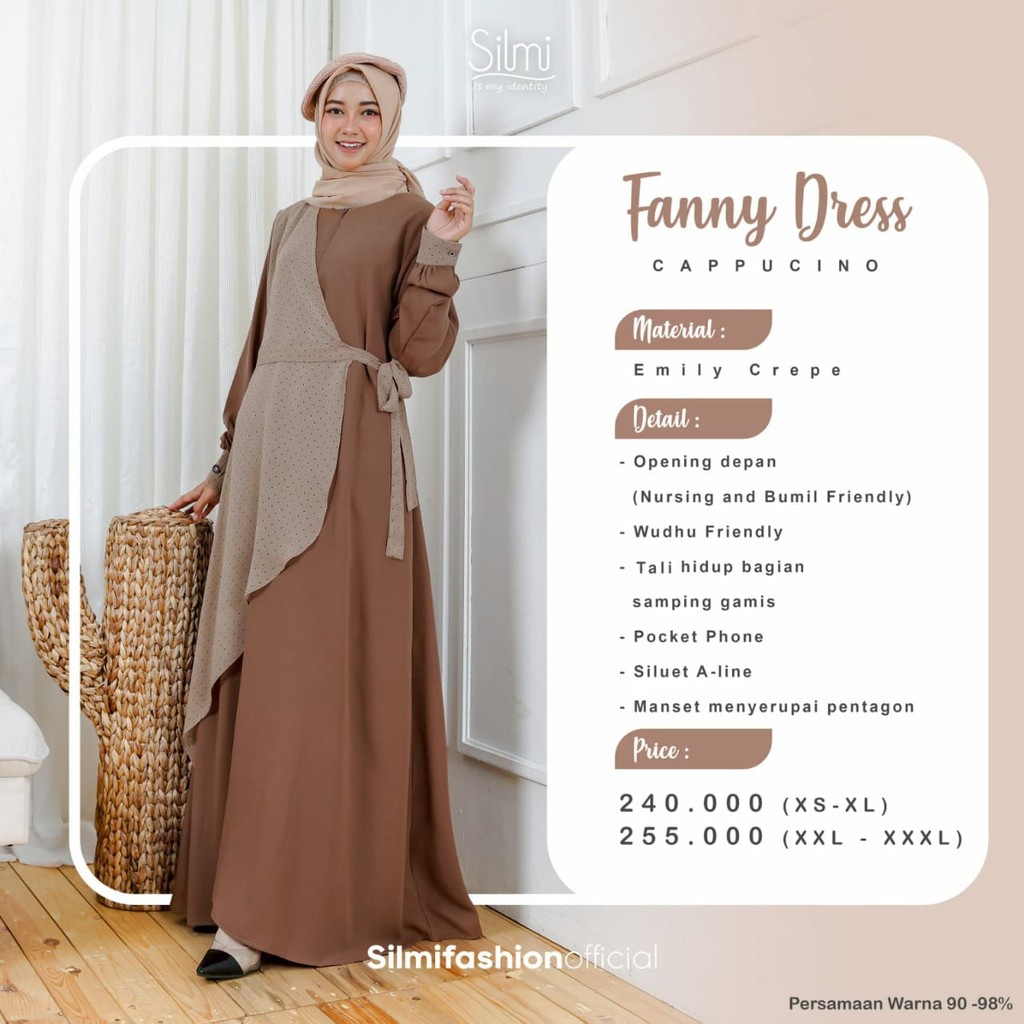 Gamis Remaja Fanny Dress Branded