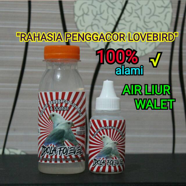 Vitamin lovebird / Doping lovebird / Gacor / Air liur walet lovebird / Konslet