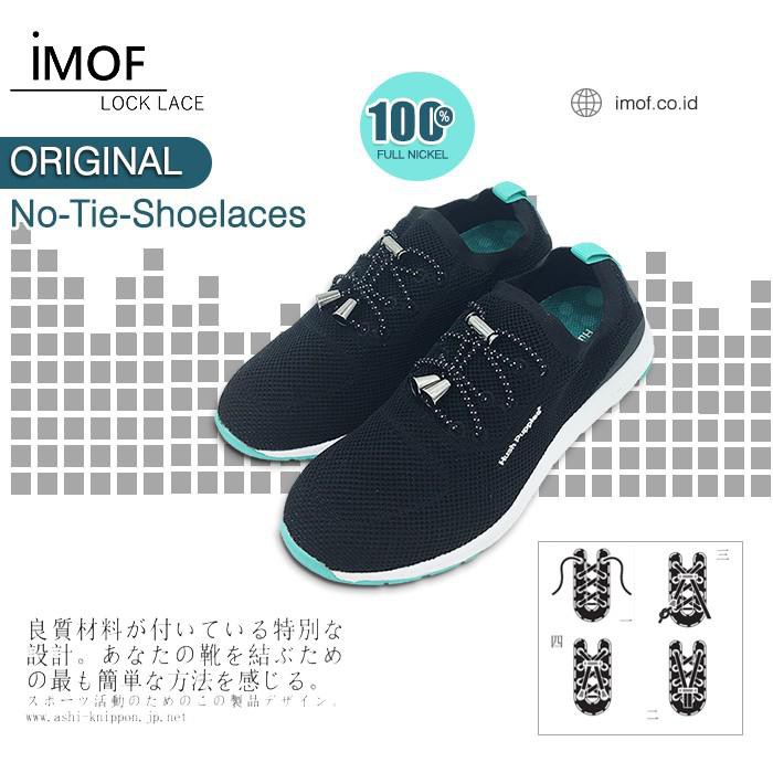 IMOF LOCK LACES FULL NIKEL IMPORT JAPAN KULITAS SHQ KODE 958