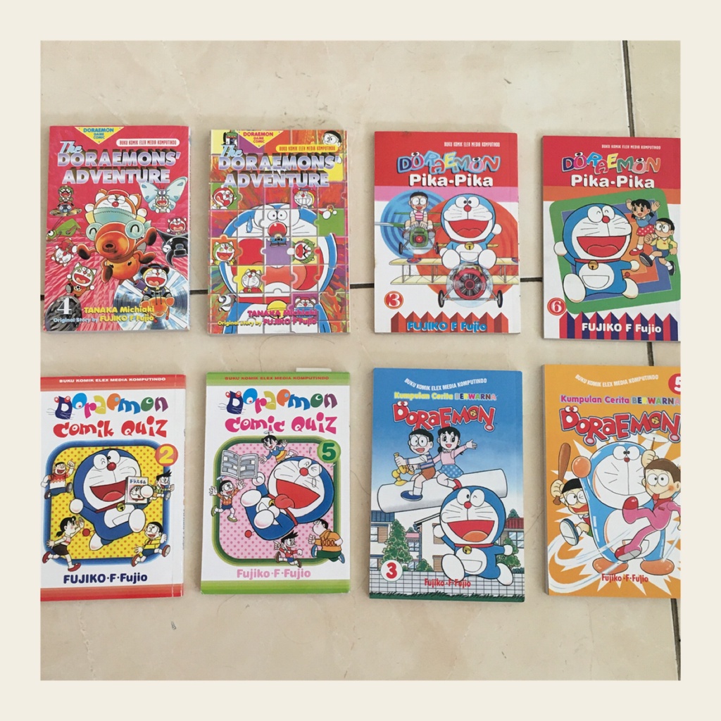 [ Preloved Book ] Komik Doraemon Adventure, Pika-Pika, Comic Quiz, Kumpulan Cerita Berwarna