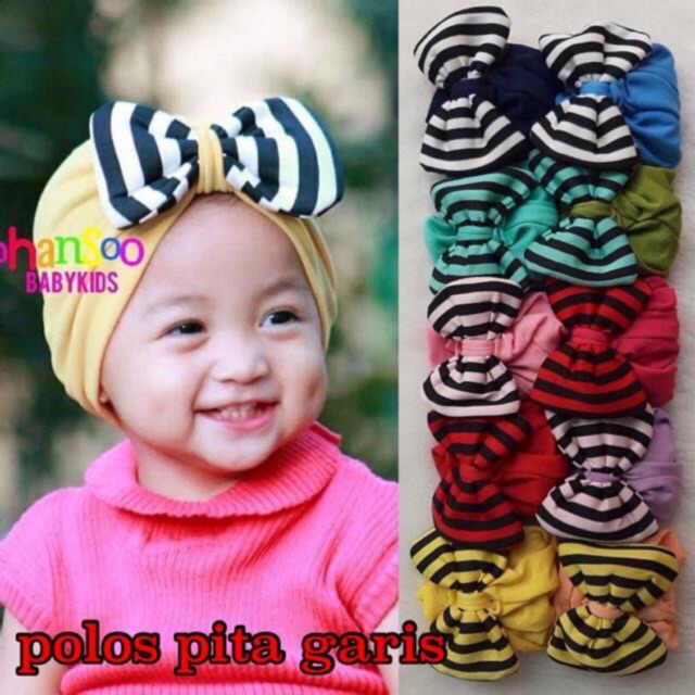 [TERBARU BAYAR DI TEMPAT] TURBAN ANAK / CIPUT BAYI / LC06