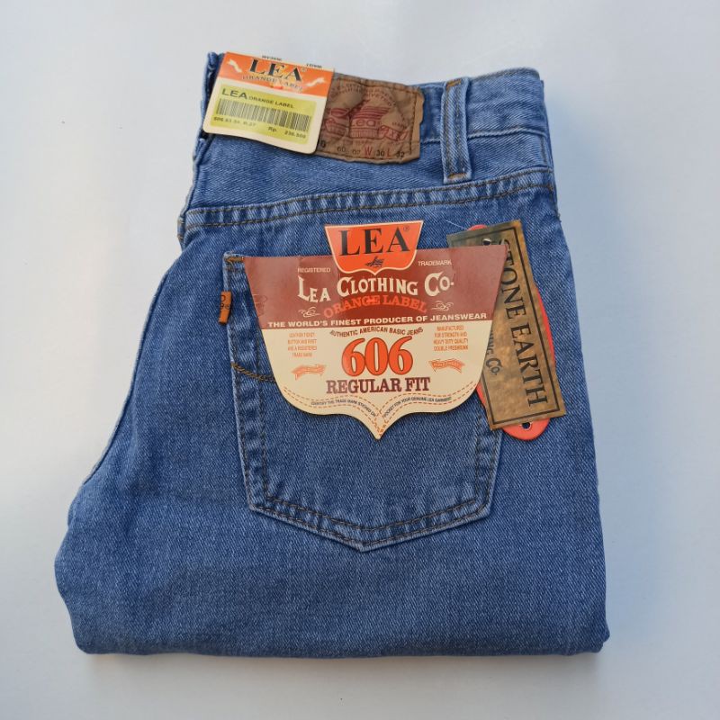 CELANA JEANS PRIA STANDART CELANA JEANS REGULER CELANA JEANS LEA STANDART REGULER DEWASA SIZE 28-38