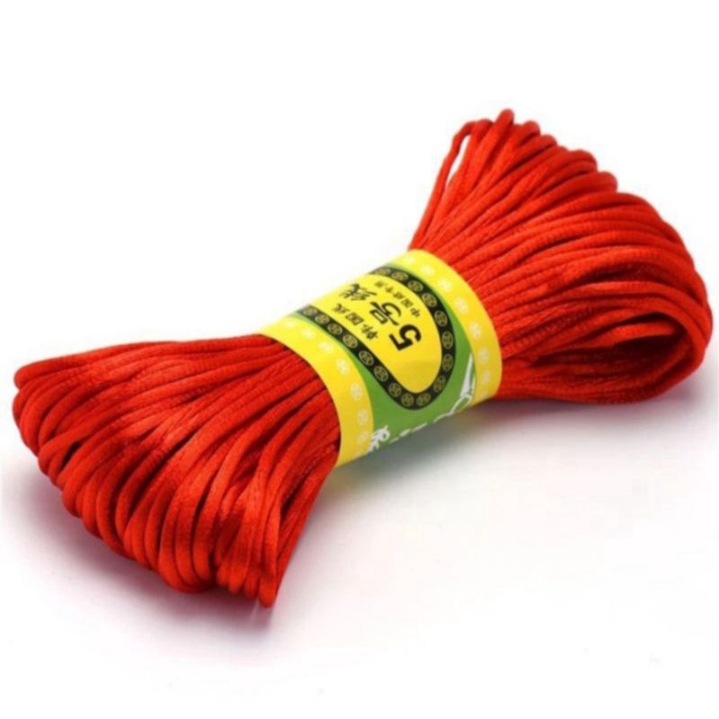 

5 yard (4,5 m) Tali satin simpul cina /tali cina 2 mm per 5 yards(4,5 m)