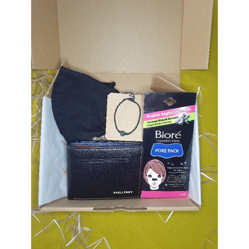 Hampers Gift Box Eksklusif Man Pria / Kado Ulang tahun pria / Kado Wisuda pria