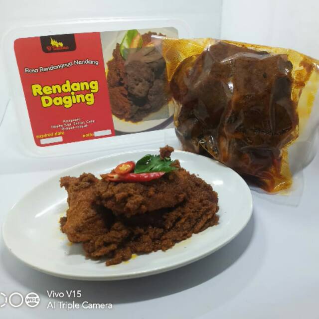 

rendang daging sapi 250 gr