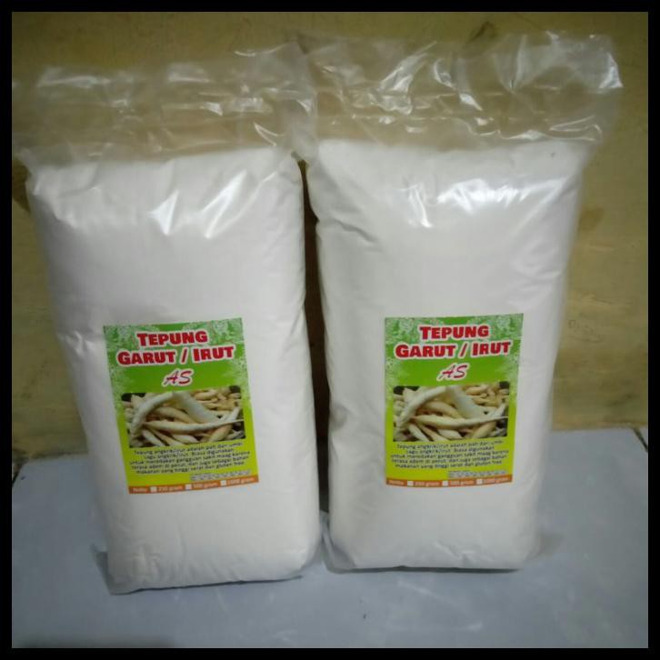 

TEPUNG GARUT ATU IRUT, ANGKRIK KEMASAN 1KG