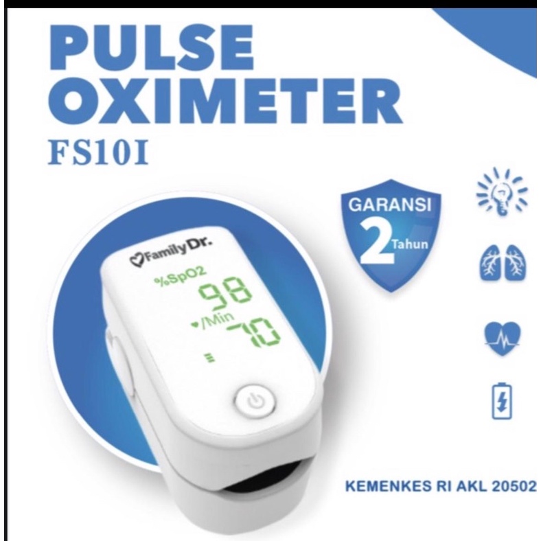 Oximeter Family dr FS10I alat pengukur oksigen