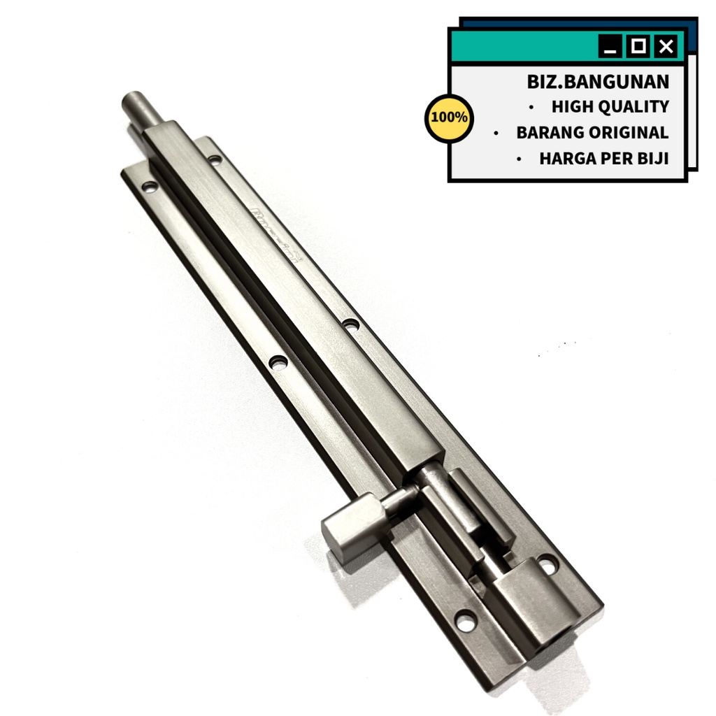 GRENDEL ALUMINIUM BOSSINI 2 INCH - SELOT PINTU - JENDELA 2&quot; IN