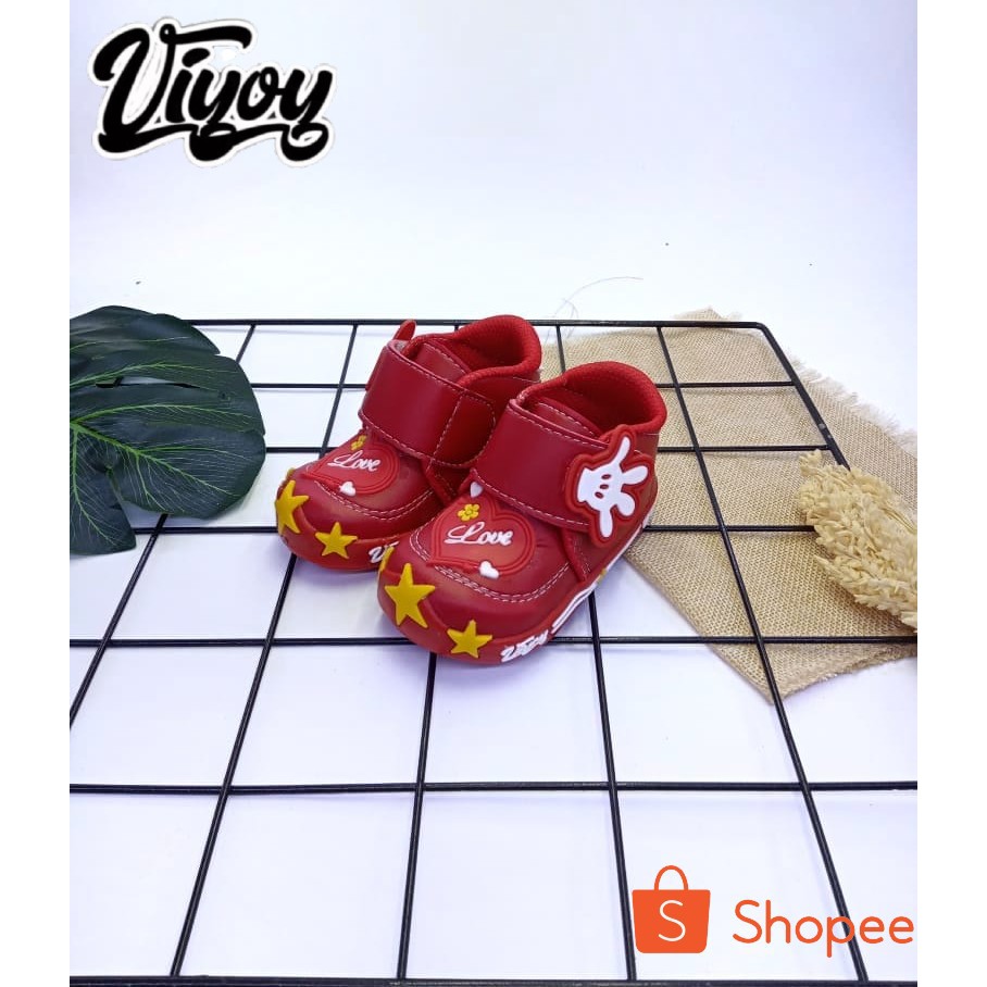 Sepatu anak Sneaker Lucu Sepatu anak Perempuan PLATERAN BUNGA Terbaru 1 - 3 thn