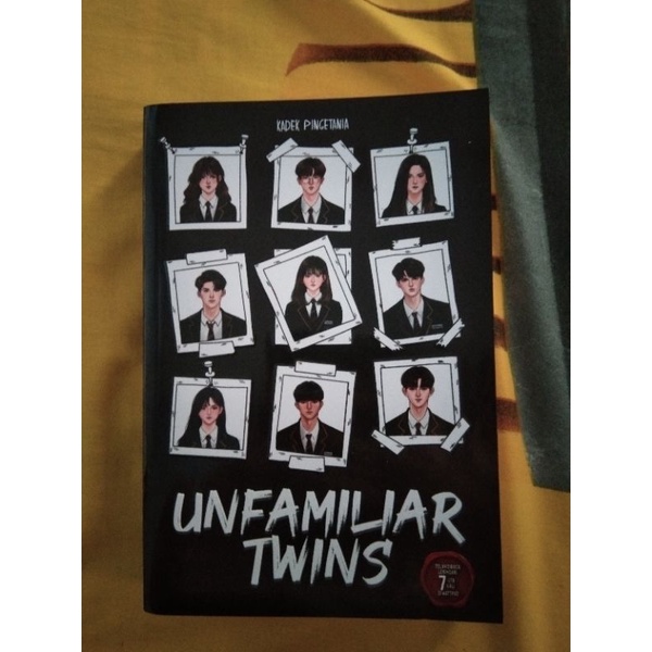 preloved novel unfamiliar twins (booked)